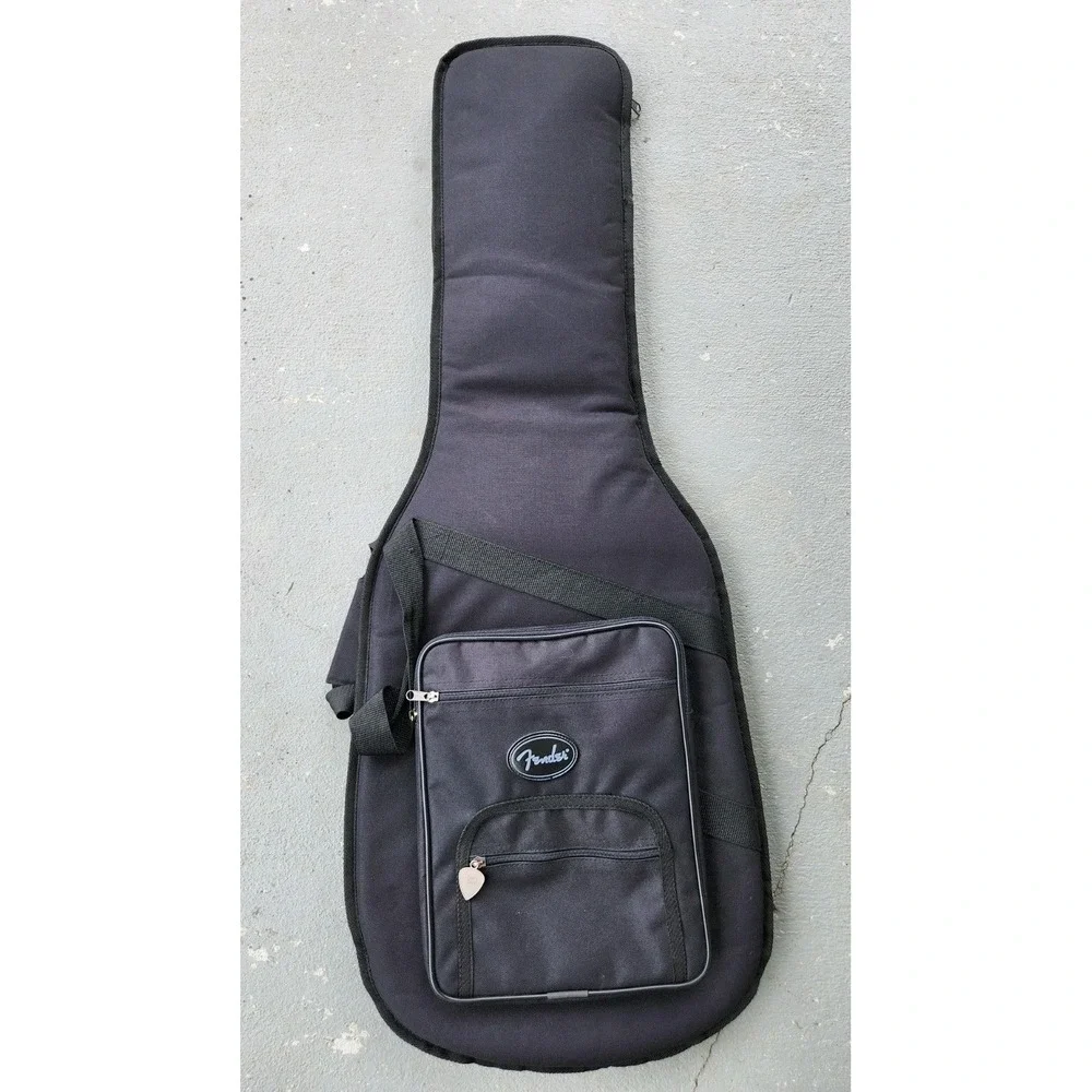 Fender Deluxe Gig Bag Stratocaster/Telecaster Electric Guitar Soft Travel Case